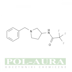 Acetamid, 2,2,2-trifluoro-n-[1-(fenylometylo)-3-pirolidynylo]-/ 96% [115445-23-3]