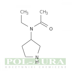 Acetamide, N-ethyl-N-3-pyrrolidinyl-/ min. 98.0% (T) [115445-29-9]