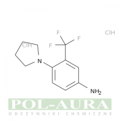 Benzenamina, 4-(1-pirolidynylo)-3-(trifluorometylo)-, chlorowodorek (1:2)/ 98% [1158215-71-4]
