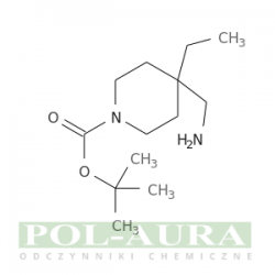 Kwas 1-piperydynokarboksylowy, 4-(aminometylo)-4-etylo-, ester 1,1-dimetyloetylowy/ 97% [1158758-98-5]