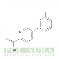 Kwas 2-pirydynokarboksylowy, 5-(3-fluorofenylo)-/ 95% [1158763-55-3]