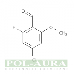 Benzaldehyd, 4-chloro-2-fluoro-6-metoksy-/ 97% [1158916-85-8]