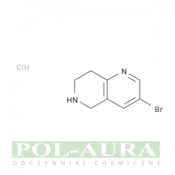 Chlorowodorek 1,6-naftyrydyny, 3-bromo-5,6,7,8-tetrahydro- (1:1)/ 95% [1159010-96-4]