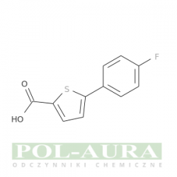 Kwas 2-tiofenokarboksylowy, 5-(4-fluorofenylo)-/ 98% [115933-30-7]