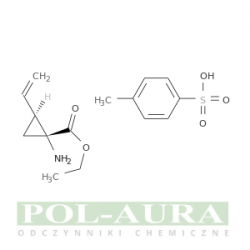 Kwas cyklopropanokarboksylowy, 1-amino-2-etenylo-, ester etylowy, (1r,2s)-, 4-metylobenzenosulfonian (1:1)/ 98% [1159609-95-6]