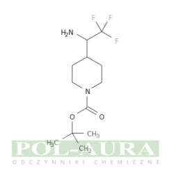 Kwas 1-piperydynokarboksylowy, 4-(1-amino-2,2,2-trifluoroetylo)-, ester 1,1-dimetyloetylowy/ 95% [1159982-64-5]