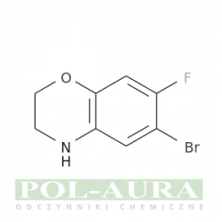 2h-1,4-benzoksazyna, 6-bromo-7-fluoro-3,4-dihydro-/ 97% [1160102-28-2]