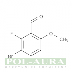 Benzaldehyd, 3-bromo-2-fluoro-6-metoksy-/ 98% [1160653-94-0]