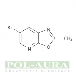 Oksazolo[5,4-b]pirydyna, 6-bromo-2-metylo-/ 98% [116081-18-6]