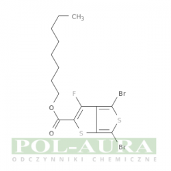 Thieno[3,4-b]thiophene-2-carboxylic acid, 4,6-dibromo-3-fluoro-, octyl ester/ 94% [1160823-76-6]