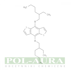 Benzo[1,2-b:4,5-b']ditiofen, 4,8-bis[(2-etyloheksylo)oksy]-/ 97% [1160823-77-7]