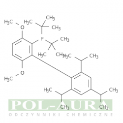 Fosfina, [3,6-dimetoksy-2',4',6'-tris(1-metyloetylo)[1,1'-bifenylo]-2-ylo]bis(1,1-dimetyloetylo)-/ 97% [ 1160861-53-9]