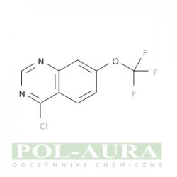 Chinazolina, 4-chloro-7-(trifluorometoksy)-/ 95% [1160994-87-5]