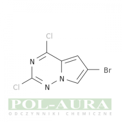 Pirolo[2,1-f][1,2,4]triazyna, 6-bromo-2,4-dichloro-/ 98% [1160995-23-2]