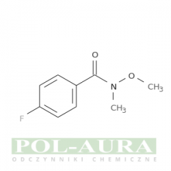 Benzamid, 4-fluoro-n-metoksy-n-metylo-/ 98% [116332-54-8]