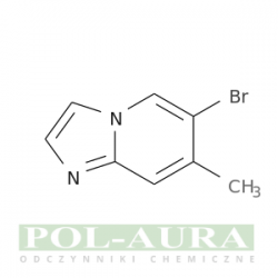 Imidazo[1,2-a]pirydyna, 6-bromo-7-metylo-/ 98% [116355-18-1]