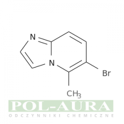 Imidazo[1,2-a]pirydyna, 6-bromo-5-metyl-/ 98% [116355-19-2]