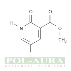 Kwas 3-pirydynokarboksylowy, 1,2-dihydro-5-jodo-2-okso-, ester metylowy/ 98% [116387-40-7]