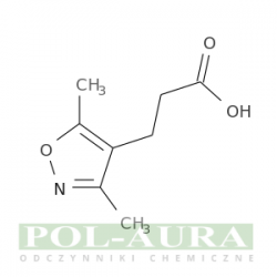 Kwas 4-izoksazolopropionowy, 3,5-dimetylo-/ 95% [116423-07-5]