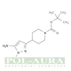 Kwas 1-piperydynokarboksylowy, 4-(5-amino-1h-pirazol-3-ilo)-, ester 1,1-dimetyloetylowy/ 98% [1169563-99-8]