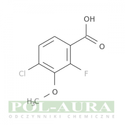 Kwas benzoesowy, 4-chloro-2-fluoro-3-metoksy-/ 95% [1169870-80-7]