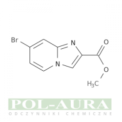 Kwas imidazo[1,2-a]pirydyno-2-karboksylowy, 7-bromo-, ester metylowy/ 98% [1170024-19-7]