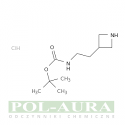 Kwas karbaminowy, n-[2-(3-azetydynylo)etylo]-, ester 1,1-dimetyloetylowy, chlorowodorek (1:1)/ 98% [1170905-43-7]