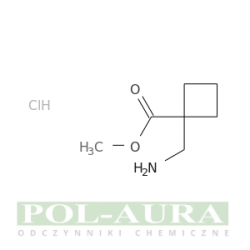 Kwas cyklobutanokarboksylowy, 1-(aminometylo)-, ester metylowy, chlorowodorek (1:1)/ 98% [1172902-07-6]