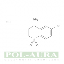2h-1-benzotiopirano-4-amina, 6-bromo-3,4-dihydro-, 1,1-ditlenek, chlorowodorek (1:1)/ 95% [1172986-17-2]