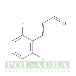 2-propenal, 3-(2,6-difluorofenylo)-/ 97% [117338-43-9]