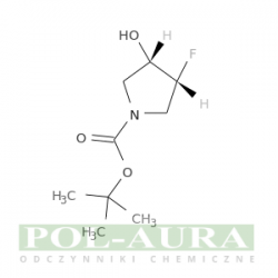 Kwas 1-pirolidynokarboksylowy, 3-fluoro-4-hydroksy-, ester 1,1-dimetyloetylowy, (3r,4s)-/ 98% [1174020-49-5]