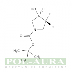 Kwas 1-pirolidynokarboksylowy, 3-fluoro-4-hydroksy-, ester 1,1-dimetyloetylowy, (3r,4r)-/ 97% [1174020-50-8]