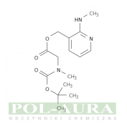 Glicyna, n-[(1,1-dimetyloetoksy)karbonylo]-n-metylo-, [2-(metyloamino)-3-pirydynylo] ester metylowy/ 98% [1180002-01-0]