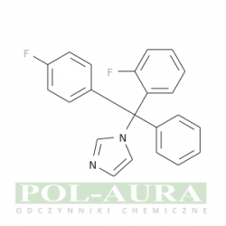 1h-imidazol, 1-[(2-fluorofenylo)(4-fluorofenylo)fenylometylo]-/ 95% [119006-77-8]