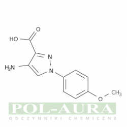 Kwas 1h-pirazolo-3-karboksylowy, 4-amino-1-(4-metoksyfenylo)-/ 95% [1190305-94-2]