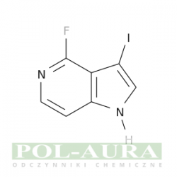 1h-pirolo[3,2-c]pirydyna, 4-fluoro-3-jodo-/ 97% [1190309-79-5]