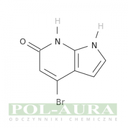 6h-pirolo[2,3-b]pirydyn-6-on, 4-bromo-1,7-dihydro-/ 98% [1190310-05-4]