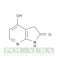 2h-pirolo[2,3-b]pirydyn-2-on, 1,3-dihydro-4-hydroksy-/ 91% [1190311-39-7]