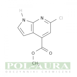 Kwas 1h-pirolo[2,3-b]pirydyno-4-karboksylowy, 6-chloro-, ester metylowy/ 95+% [1190312-37-8]