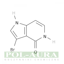 4h-pirolo[3,2-c]pirydyn-4-on, 3-bromo-1,5-dihydro-/ 97% [1190314-43-2]