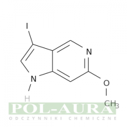 1h-pirolo[3,2-c]pirydyna, 3-jodo-6-metoksy-/ 97% [1190315-47-9]