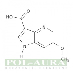 Kwas 1h-pirolo[3,2-b]pirydyno-3-karboksylowy, 6-metoksy-/ 98% [1190316-58-5]