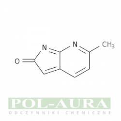 1h-pirolo[2,3-b]pirydyno-6-karbonitryl, 2,3-dihydro-2-okso-/ 95% [1190317-09-9]