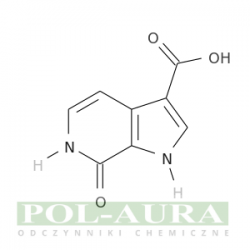 Kwas 1h-pirolo[2,3-c]pirydyno-3-karboksylowy, 6,7-dihydro-7-okso-/ 95% [1190317-24-8]