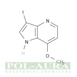 1h-pirolo[3,2-b]pirydyna, 3-jodo-7-metoksy-/ 95% [1190318-85-4]
