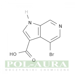 Kwas 1h-pirolo[2,3-c]pirydyno-3-karboksylowy, 4-bromo-/ 97% [1190319-37-9]