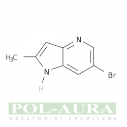 1h-pirolo[3,2-b]pirydyna, 6-bromo-2-metylo-/ 98% [1190319-51-7]