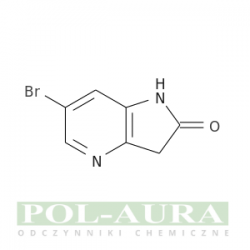 2h-pirolo[3,2-b]pirydyn-2-on, 6-bromo-1,3-dihydro-/ 97% [1190319-62-0]