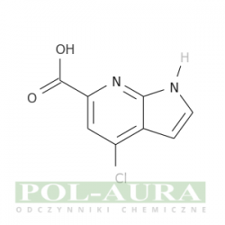 Kwas 1h-pirolo[2,3-b]pirydyno-6-karboksylowy, 4-chloro-/ 97% [1190321-68-6]