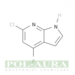 1h-pirolo[2,3-b]pirydyna, 6-chloro-4-fluoro-/ 97% [1190321-92-6]